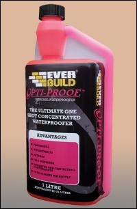 Everbuild Opti-proof: Integral Waterproofer - - - 250ml - Box Of 12