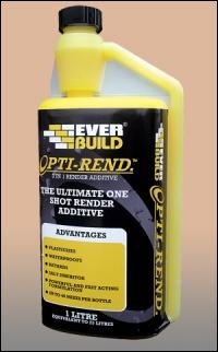 Everbuild Opti-rend: 3 In 1 Render Additive - - - 1ltr - Box Of 10