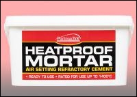 Everbuild Heatproof Mortar - - - 10kg - Box Of 1