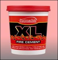 Everbuild Xl Fire Cement - Buff - 1kg - Box Of 12
