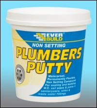Everbuild 113 Plumbers Putty - Beige - 750gr - Box Of 12