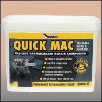 Everbuild Quick Mac - Black - 25kg - Box Of 1