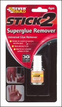 Everbuild Superglue Remover - - - 4gm - Box Of 6