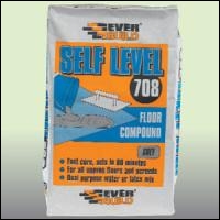 Everbuild 708 Self Level Floor Compound - Grey - 20kg - Box Of 1