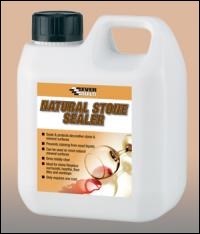 Everbuild Natural Stone Sealer - Clear - 1ltr - Box Of 12