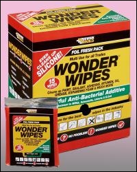 Everbuild Wonder Wipes Foil Pack Sachets - - - 15 - Box Of 48