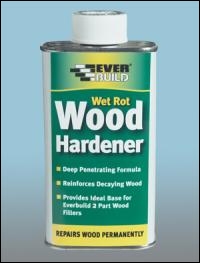 Everbuild Wet Rot Wood Hardener - - - 250ml - Box Of 6