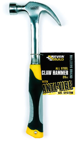 Everbuild 16oz / 0.45kg All Steel Claw Hammer