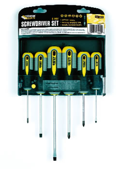 Everbuild Screwdriver Set 6 Piece