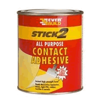 Everbuild Stick 2 All Purpose Contact Adhesive 750ml (each)