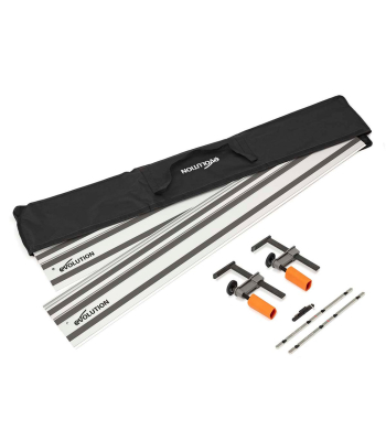 Evolution ST2800-G2 Universal 2.8m Circular Saw Track (2x 1400mm ) With Self-Aligning Connectors