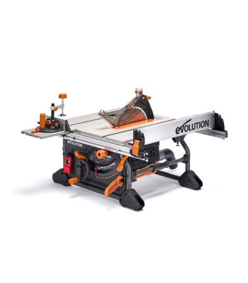 Evolution R255TBL Portable Table Saw 230v 255mm With TCT Multi-material Blade