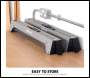 Evolution Metal Saw Horse With Folding Legs 500kg Max Load(Twin-Pack)
