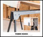 Evolution Metal Saw Horse With Folding Legs 500kg Max Load(Twin-Pack)