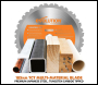 Evolution R185CCSX 185mm Circular Saw with 1020mm 3-piece Mini Track and TCT Multi-Material Cutting Blade