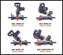 Evolution R185SMS+ 185mm Sliding Compound Mitre Saw With TCT Multi-Material Cutting Blade (230V)
