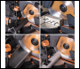 Evolution R255SMS+ 255mm Sliding Compound Mitre Saw With TCT Multi-Material Cutting Blade