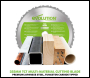 Evolution FURY5-S 255mm Table Saw With TCT Multi-Material Cutting Blade (230v)