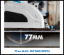Evolution S210CCS 210mm Heavy Duty Metal Cutting Circular Saw Inc 210mm Mild Steel Blade