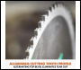Evolution 355mm Aluminium Cutting 80T TCT Chop Saw Blade to suit S355MCS, S355CPS, R355CPS & EVOSAW355