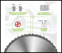 Evolution 185mm Multi-Material Cutting 16T Circular Saw Blade to suit R185SMS & R185SMS+