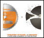 Evolution 355mm Multi-Material Cutting 36T Chop Saw Blade to suit Rage2 & R355CPS