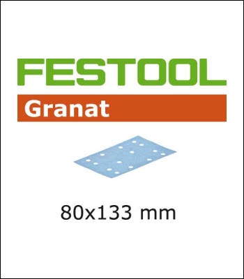 Festool Abrasive sheet STF 80x133 P80 GR/50 - Code 497119