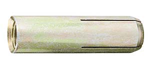 M16 x 65mm Zinc Plated Drop in Anchor (per 20)