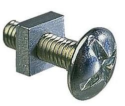 Pozi M6 x 40mm Roofing Nuts and Bolts (per 100)