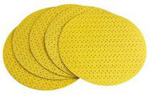 Flex 100 Grit Yellow Perforated Sand Paper Pads (per 25 pack)