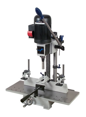 Fox F14 655A Bench Morticer with Travelling Base - 1 inch , 1hp (240 Volt Only)