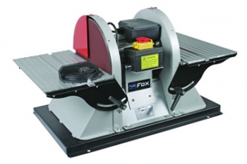 Fox F31 122 Double Disc Sander - 12 inch  Discs (240 Volt Only)