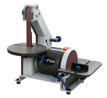 Fox F31 085A Belt and Disc Sander - 1 inch  Belt & 5 inch  Disc (240 Volt Only)