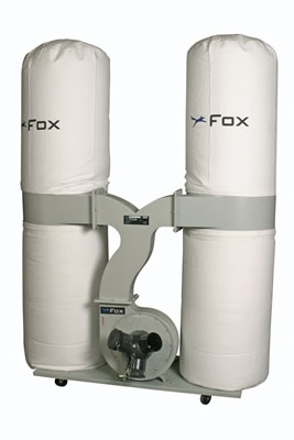 Fox F50 843 Dust Extractor - 3hp (240 Volt Only)