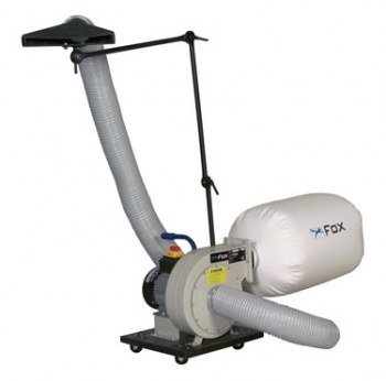 Fox F50 821 Mobile Chip Collector - 1hp (240 Volt Only)