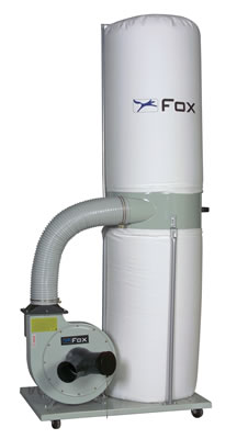 Fox F50 842 Dust Extractor - 2hp (240 Volt Only)