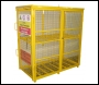 Folding Gas Bottle Storage Cage - 1800mm x 1800mm x 900mm