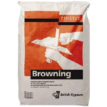 Gyproc Thistle Browning Plaster (Pallet Quantity 40 x 25Kg Bags)