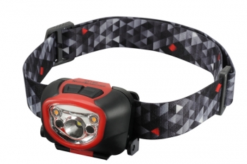 Nightsearcher HT180 Compact Head Torch (inc 3 x AAA Batteries + Shoulder Strap)