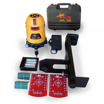 PLS HVL100 Line Laser 360 Degree Horizontal and Vertical Lines System 60561