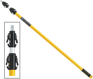 Harris Ultima Double Click Extension Pole - Locking Range 4' x 8'