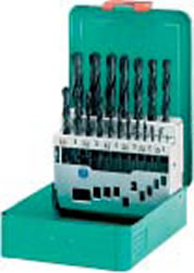 Heller 19 Piece HSS Twist Drill Bit Set - DIN 338 RN (rolled)