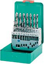 Heller 19 Piece HSS Cobalt Twist Drill Set - DIN 338 RN