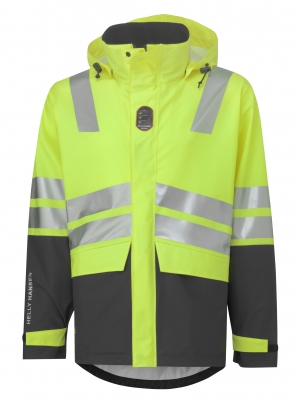 Helly Hansen Asker Hi Vis Fr Rain Jacket - Code 70005