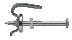 Hilti X-CC Ceiling Clip with Pre-mounted X-DNI or NK Nail for Fastening into Concrete - Box of 100