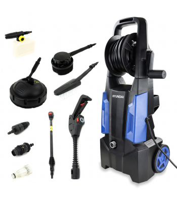 Hyundai HYW1900E 1900W 2100psi 145bar Electric Pressure Washer With 6.5L/Min Flow Rate | HYW1900E