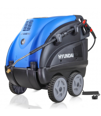 Hyundai HY155HPW-1 2610psi / 180bar Hot Pressure Washer, 110°c 2.8kW Commercial Triplex Power Washer | HY155HPW-1