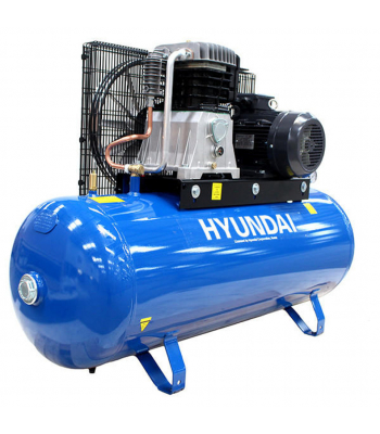 Hyundai HY55200-3 200 Litre 3 Phase HP Air Compressor 4kW/5.5 400V