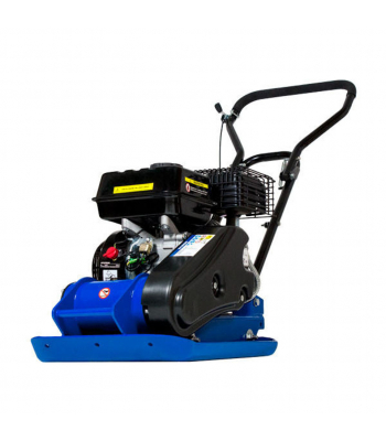 Hyundai HYCP6570 163cc Petrol Plate Compactor / Wacker Plate inc Wheel Kit + Paving Pad