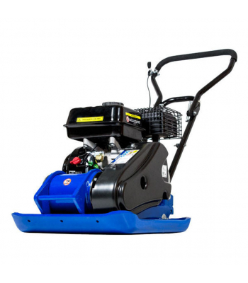 Hyundai HYCP9070 196cc 17 inch  Petrol Plate Compactor / Wacker Plate 6.5hp inc Wheel Kit + Paving Pad